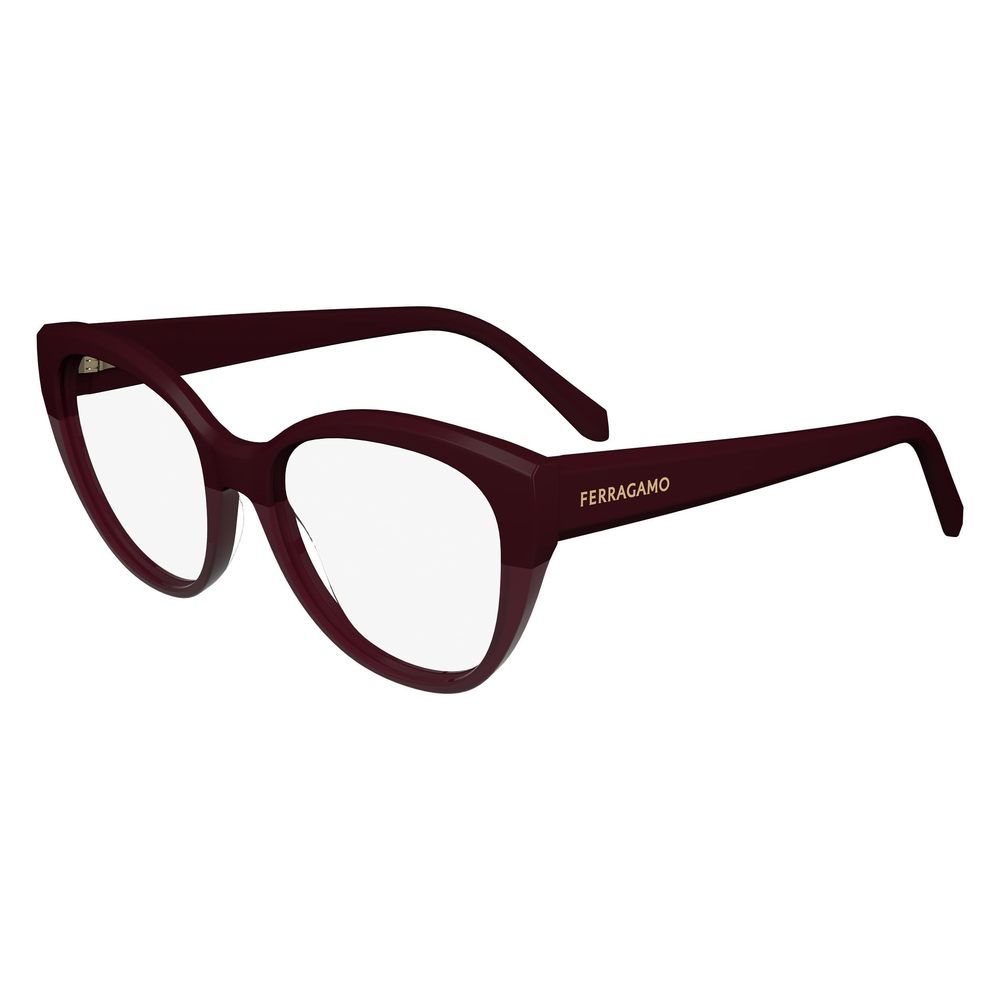 New Salvatore Ferragamo SF-2970 601 Two Tone Burgundy Eyeglasses 53/17/140